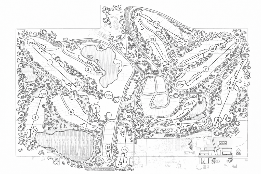projektowanie pól golfowych